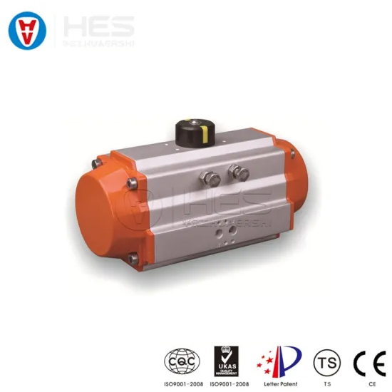 Hot Sale Rack and Pinion Pneumatic Actuator Double Acting and Spring Return