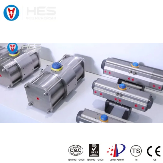 Three Position Pneumatic Actuator Double Acting/Spring Return