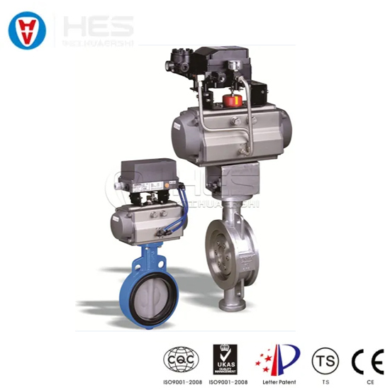 AA Flanged Pneumatic Floating/Fixed Ball Valve