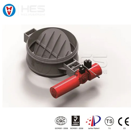 Pneumatic Butterfly Valve/Wafer Type Butterfly Valve Ductile Iron Disc/Metal Hard-Sealed Butterfly Valve